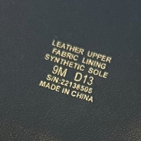 Tory Burch Kiernan Black Caviar Tumbled Leather Tall Riding Boots Size 9 Women's - Picture 13 of 13